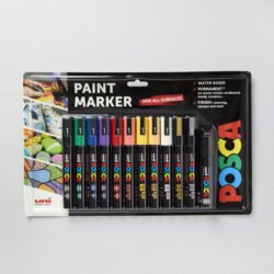 Permanentiniai markeriai posca uni, paint marker, tinkantys mėgėjams bei profesionalams.