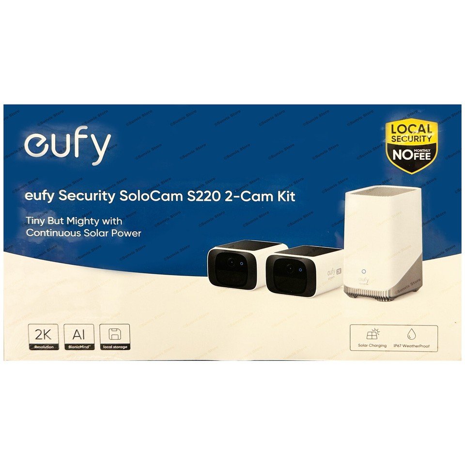 Eufy Security SoloCam S220 2-Cam kit