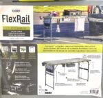 Maksimali apkrova — 200 lb / 90,7 kg. Stalas skirtas lauko virtuvei: viena pusė naudojama maisto ruošimui, kita — nešiojamai viryklei ar griliui. Turi „FlexRail“ aksesuarų sistemą: puodelių laikiklius, kabliukus įrankiams, šiukšlių maišo laikiklį, popierinių rankšluosčių laikiklį. Aukštis reguliuojamas 4 pozicijomis viena ranka. Konstrukcija iš milteliniu būdu dengto plieno ir UV atsparaus stalviršio. Sulankstytas tampa gana plonas, todėl patogu vežtis automobilyje. ~157 cm ilgio. Stalo svoris apie 15 kg.