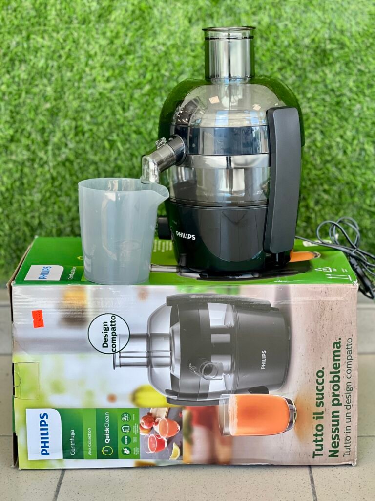 tion, 500 W Naudota Centrifuginė sulčiaspaudė Philips Viva Collection, 500 W